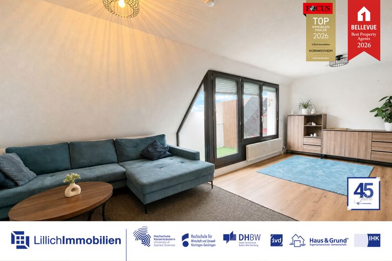 Dachgeschoss mit Extra: Balkon, Tiefgarage & zusätzliche Nutzfläche